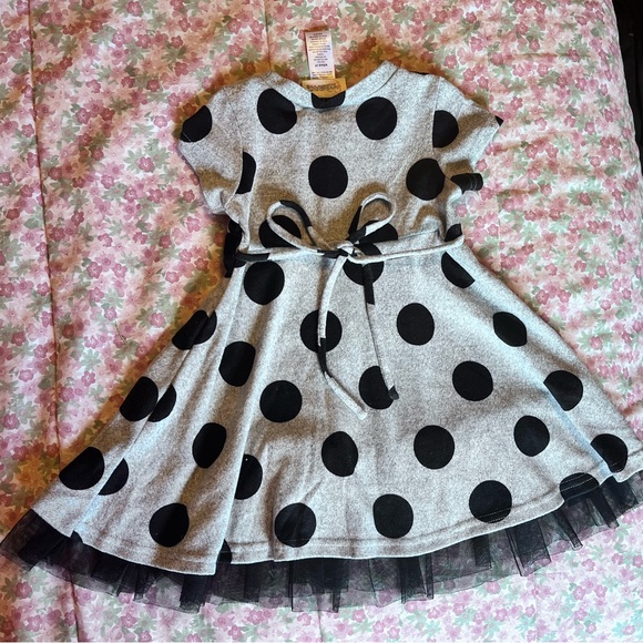 (2for$10) 3T PolkaDot Teeshirt Dress! - Picture 3 of 9